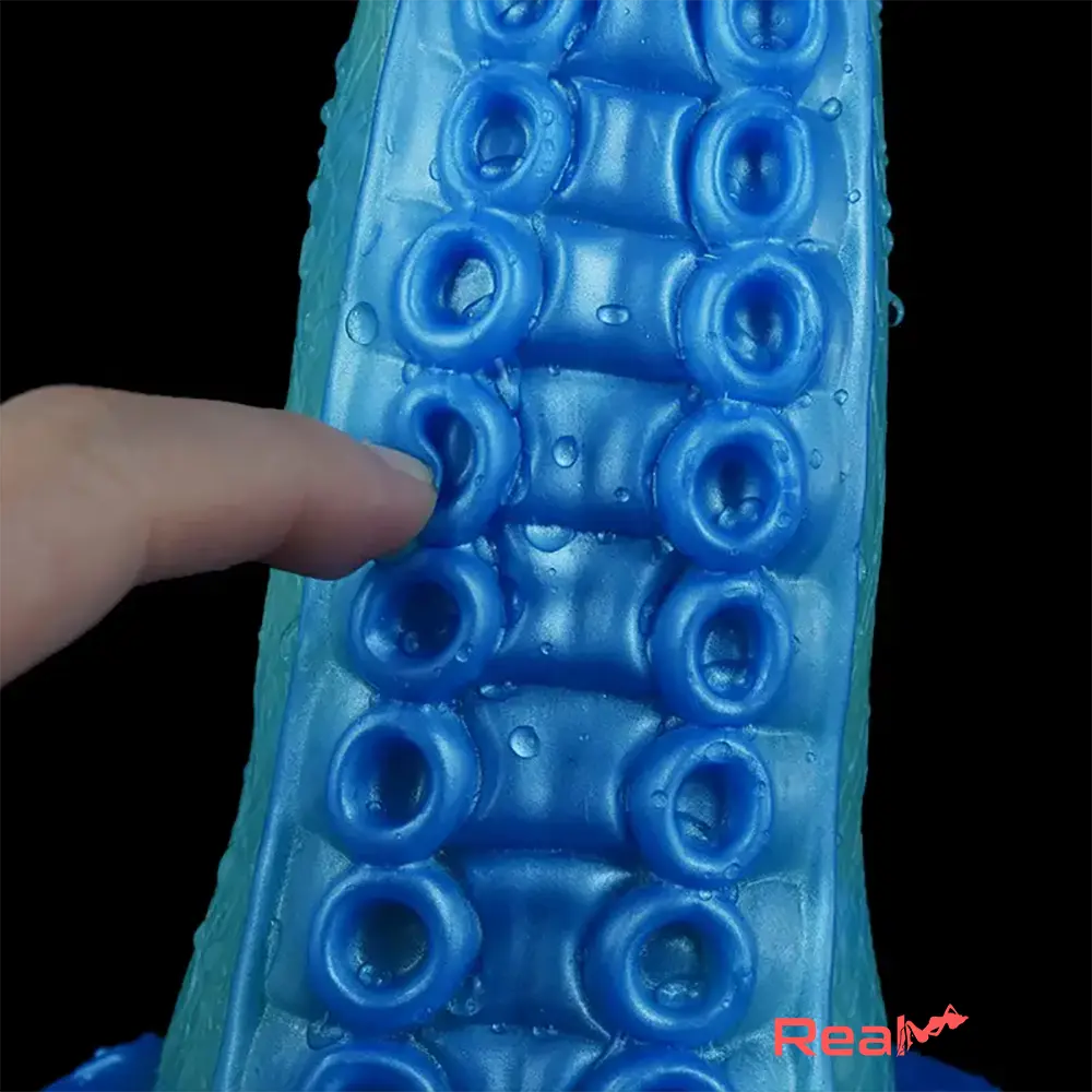7.16in 9.05in Fantasy Monster Tentacle Silicone Soft Dildo Masturbator Real Dildo