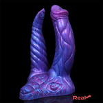 7.36in 7.99in 8.07in U-shaped Double-headed Monster Dildo Pleasure Toy Real Dildo