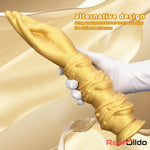 7.28in 9.84in 13.38in Premium Silicone Soft Fist Hands Big Self-Pleasure Dildo Real Dildo