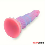 8.46in Fantasy Luminous Monster Silicone Soft Dildo Anal Opener Cock Real Dildo