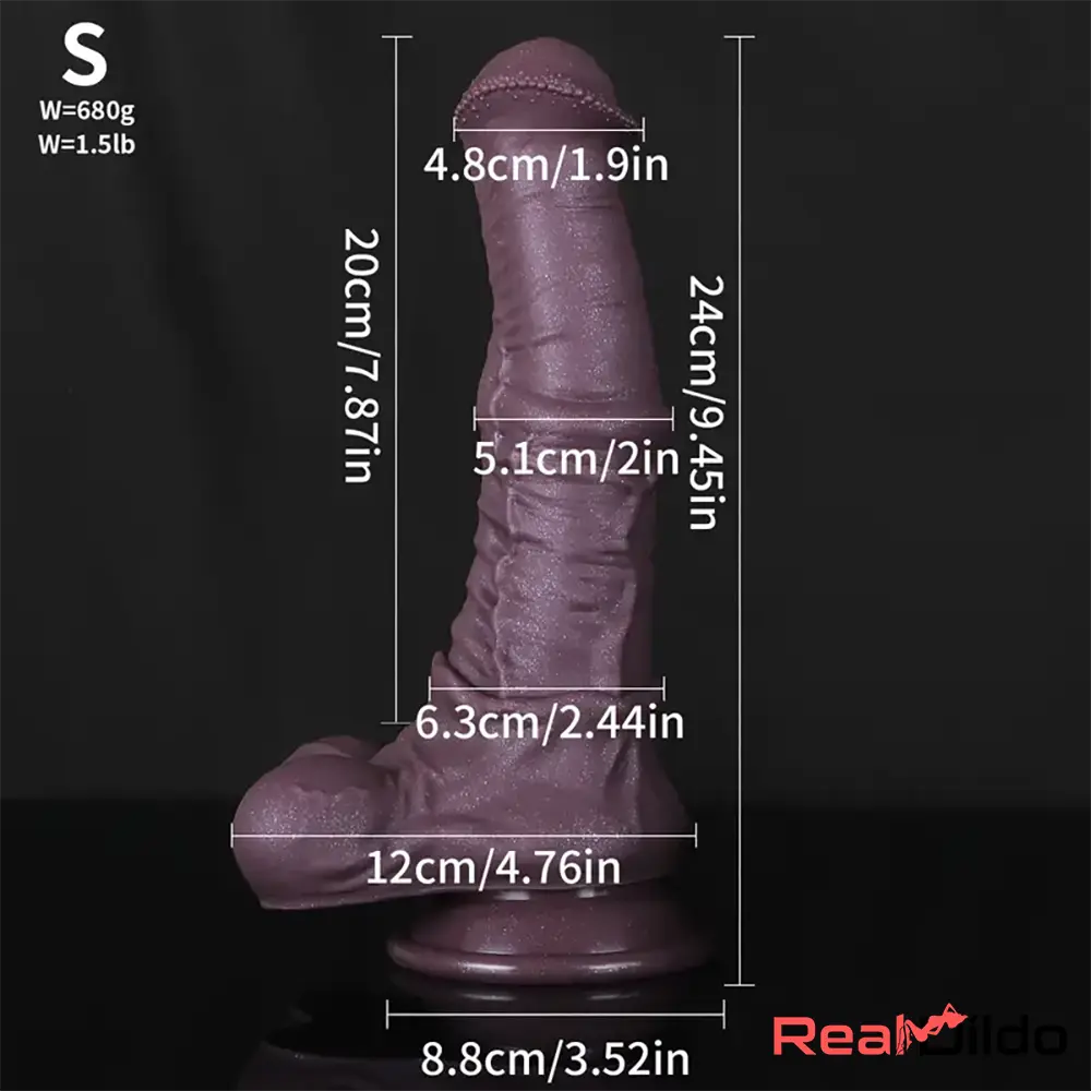 9.45in 11.41in 13.58in Liquid Silicone Animal Horse Dildo For Vagina Clit Real Dildo