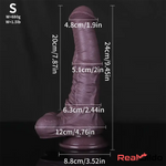 9.45in 11.41in 13.58in Liquid Silicone Animal Horse Dildo For Vagina Clit Real Dildo