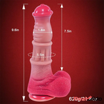 9.6in Silicone Big Soft Horse Cock Animal Dildo For Hands-free Intimate Real Dildo