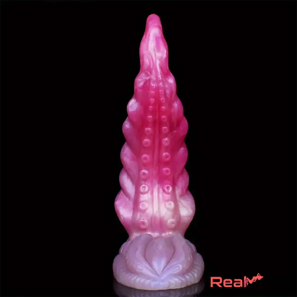9.25in Real Octopus Tentacle Big Silicone Soft Dildo For Increased Intimate Real Dildo