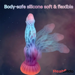 10.43in Luminous Fantasy Monster Silicone Soft Big Dildo Love Vagina Real Dildo