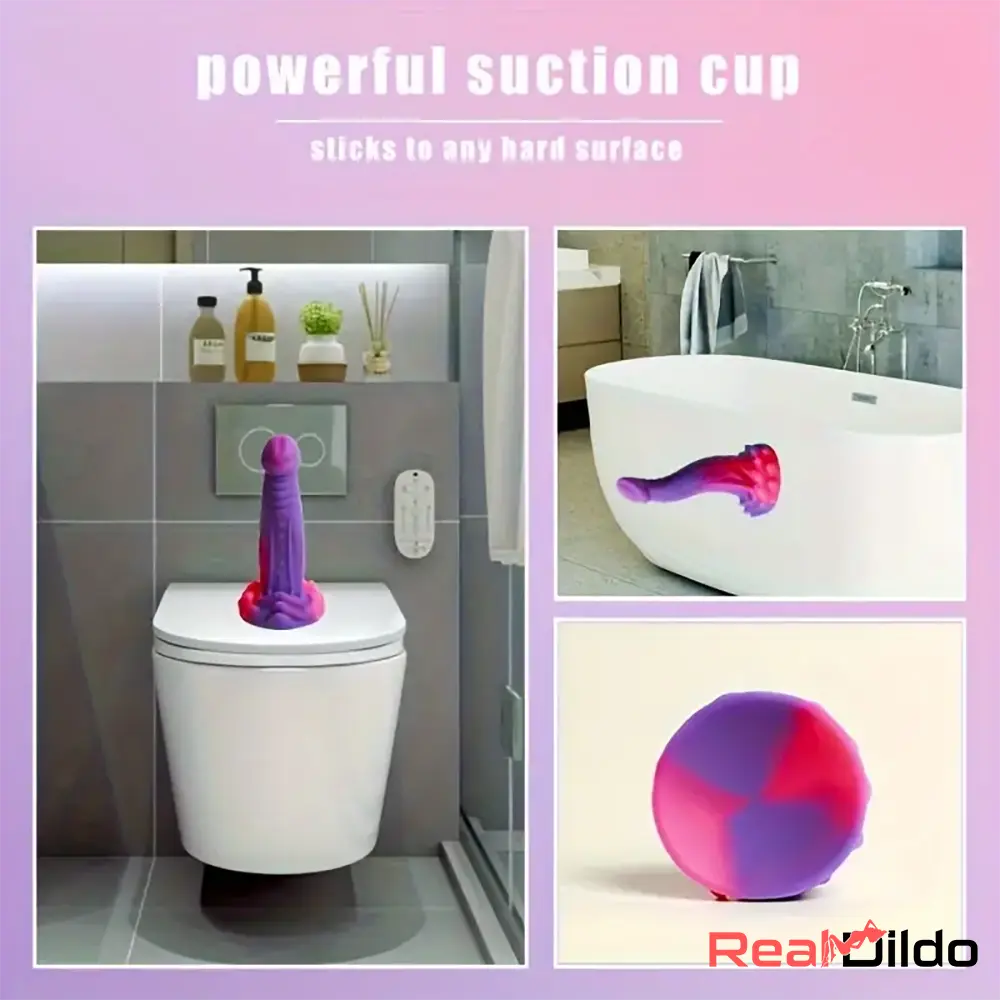 8.07in Fantasy Monster Silicone Soft Big Dildo For Women G-Spot Vagina - Real Dildo