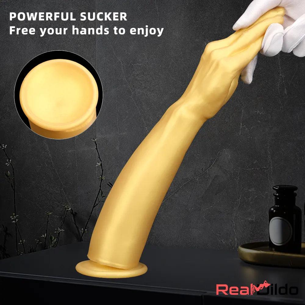 14.17in Super Big Long Thick Soft BDSM Hands Dildo For Fisting G Spot - Real Dildo
