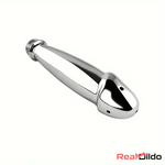 4.05in 4.92in Metal Enema Shower Small Dildo For G Spot Vaginal Cleaner Real Dildo