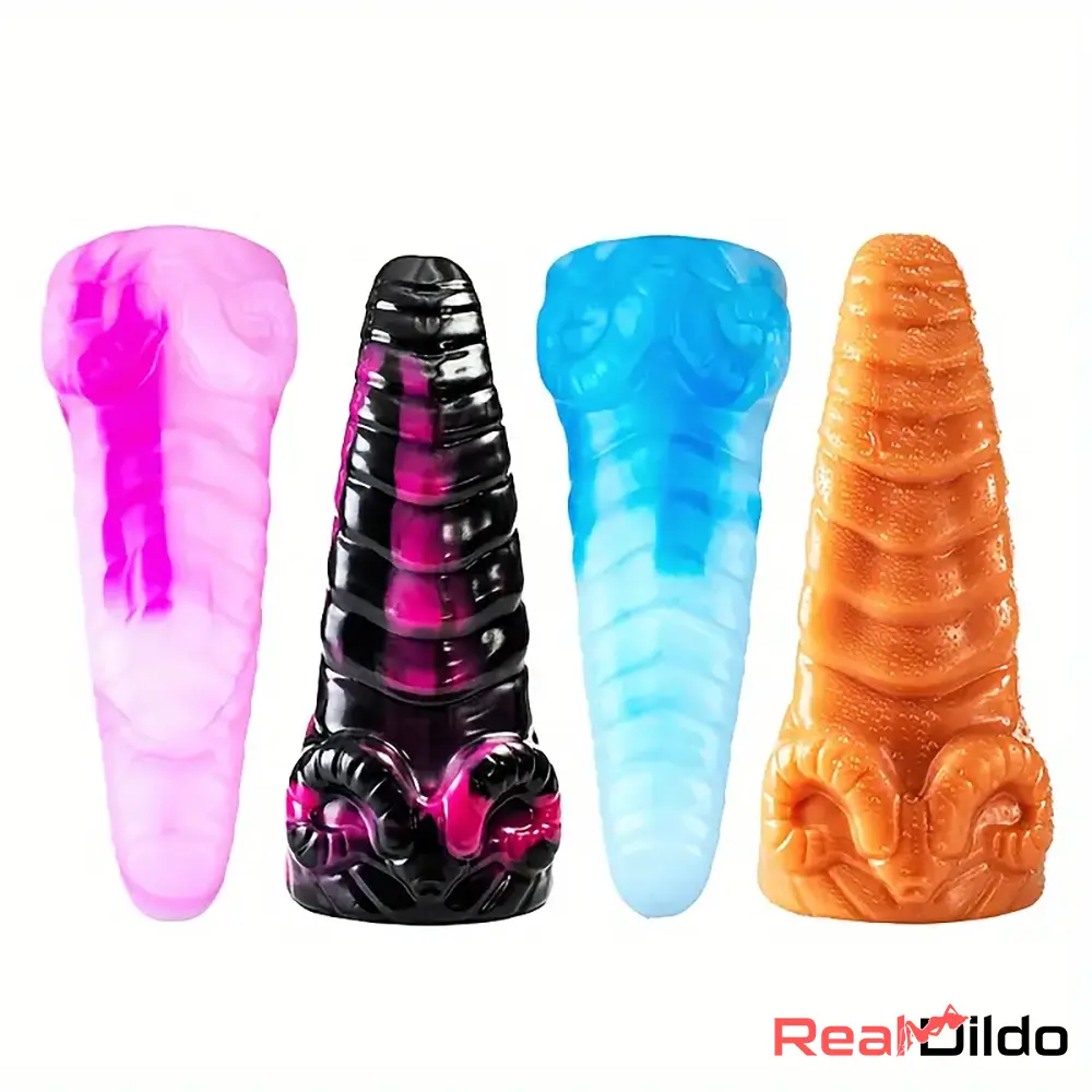 10.2in Sheep Silicone Soft Animal Monster Dildo For Women Vagina Real Dildo