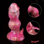 7.08in Fantasy Monster Dragon Silicone Soft Dildo For Couples Pleasure Toy Real Dildo