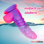 7.48in Uncut Fantasy Silicone Soft Dildo For Anal Prostate For Couples Real Dildo