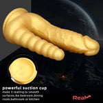 8.07in Silicone Big Soft Dildo Double Heads Dildo Butt Plug Orgasm Love Toy Real Dildo