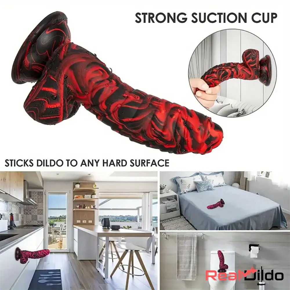 6.88in 8.66in Body Safe Silicone Soft Dinosaur Dildo Sex Toy For Woman - Real Dildo