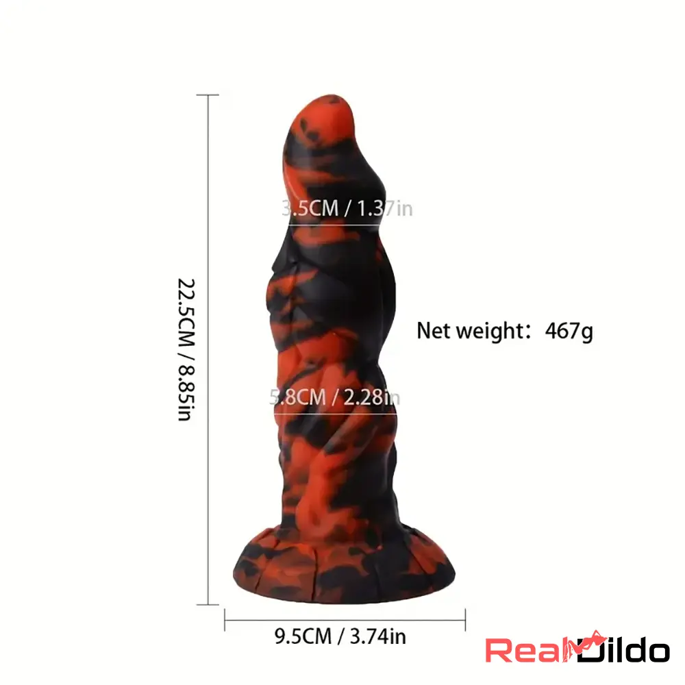 8.85in Monster Anal Silicone Fantasy Big Dildo For Women Vagina Game Real Dildo