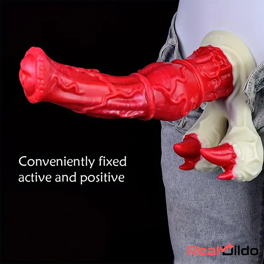 10.01in Big Animal Horse Cock Silicone Soft Cock Dildo For Anus Real Dildo