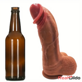 10.4in Realistic Curved Thick Big G-Spot Stimulator Dildo For Anal Sex - Real Dildo