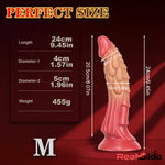 7.48in 9.45in 11.02in 13.38in Big Dragon Fantasy Silicone Soft Vaginal Dildo - Real Dildo