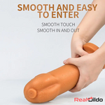 5.12in 6.29in 7.87in 9.06in Silicone Soft Odd Dildo For Lesbian Masturbation - Real Dildo