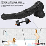 14.76in Extra Long Huge Black Soft Liquid Silicone Horse Cock Large Dildo Real Dildo