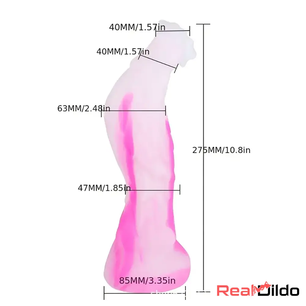 10.8in Rooster Shape Fantasy Large Silicone Soft Dildo For Anus Sex Real Dildo