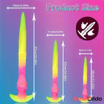 11.02in 14.56in 22.4in Silicone Soft Big Long Dildo For G-Spot Massager Real Dildo