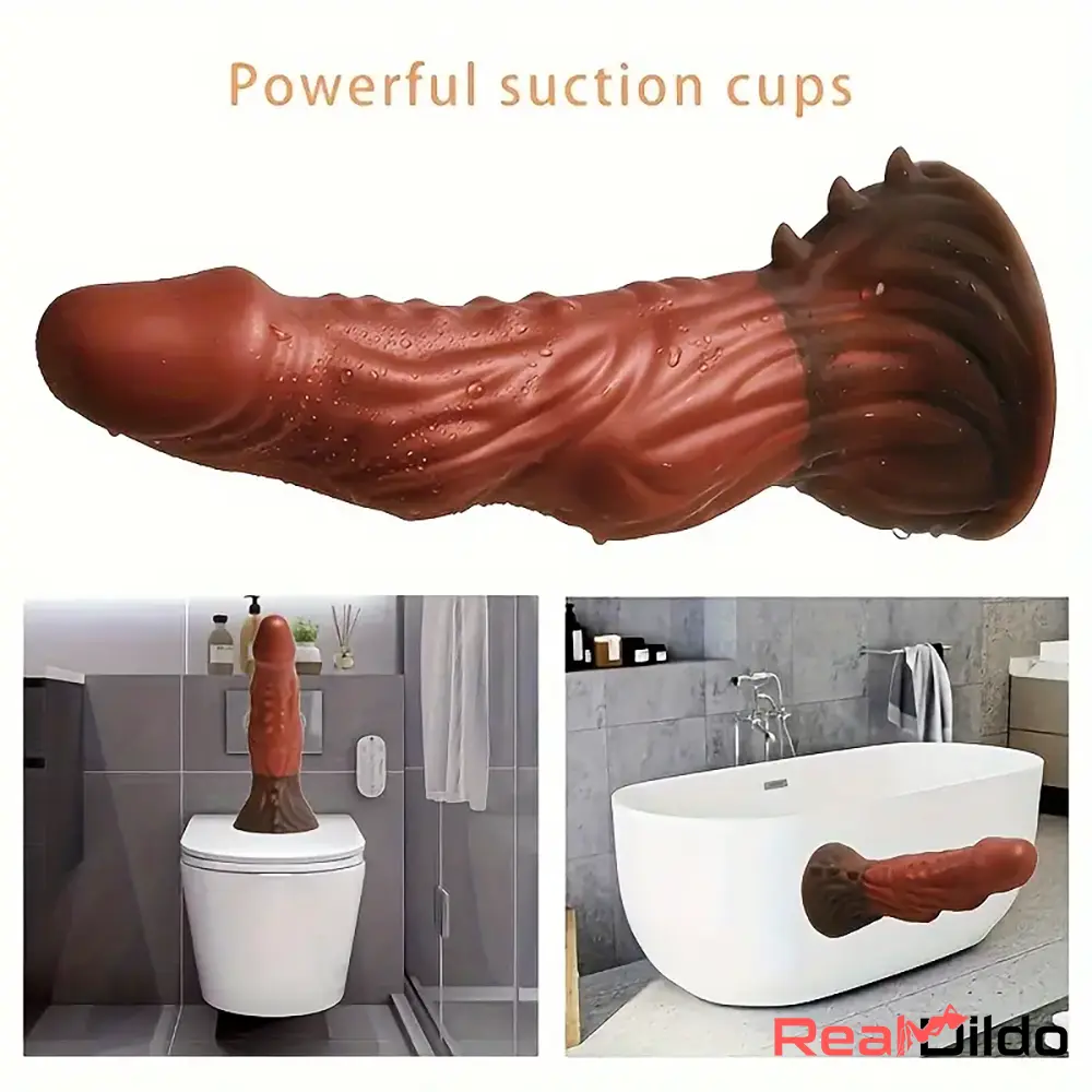 8.11in Soft Real Big Silicone Monster G Spot Dildo For Women Clit Cock - Real Dildo