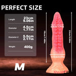 7.08in 9.06in 10.24in 11.81in Octopus Tentacles Odd Silicone Skin Feeling Dildo - Real Dildo