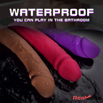 8.19in Big Vibrating Rotation Auto Dildo BDSM Sex Toy For G Spot Love Toy Real Dildo