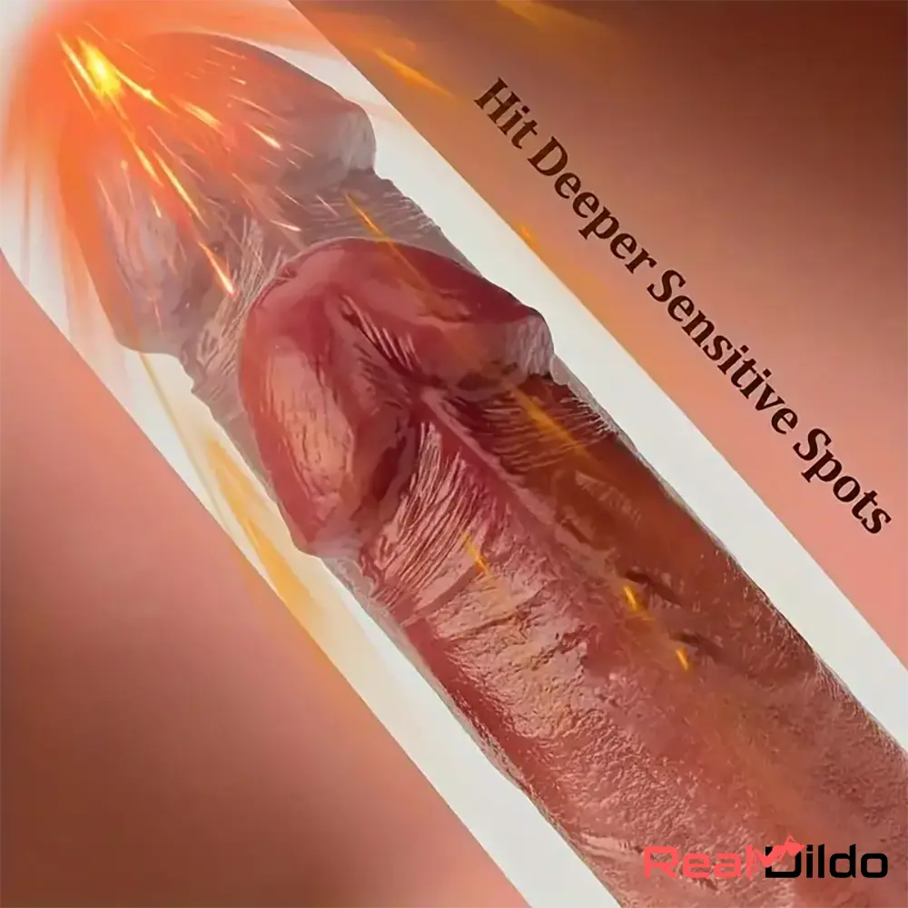8.66in Lifelike Large Silicone Soft Skin Feeling Suction Cup Dildo Penis Sex Real Dildo