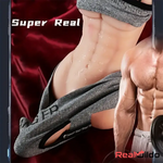 6.69in Realistic Rubber Dildo With TPE Sex Doll Torso For Female Masturbator - Real Dildo