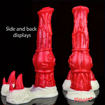 10.01in Big Animal Horse Cock Silicone Soft Cock Dildo For Anus Real Dildo