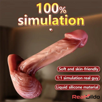 5.51in Silicone Realistic Soft Small Dildo For Women Vagina G-spot - Real Dildo