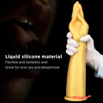 14.17in Super Big Long Thick Soft BDSM Hands Dildo For Fisting G Spot - Real Dildo