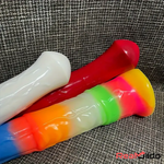 11.61in Big Silicone Cock Horse Luminous Animal Dildo BDSM Adult Toy Real Dildo