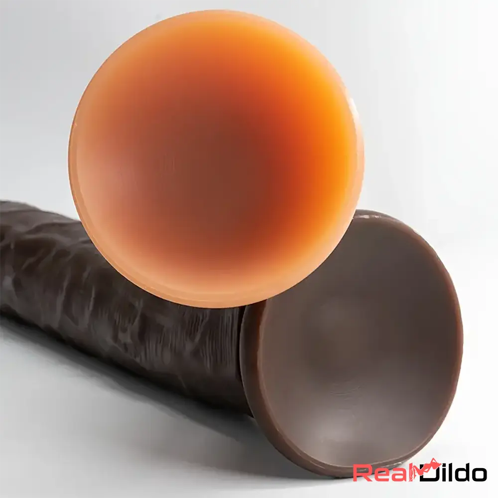 13.58in Realistic Large Long Silicone Soft Anal Dildo Masturbator Sex Toy - Real Dildo
