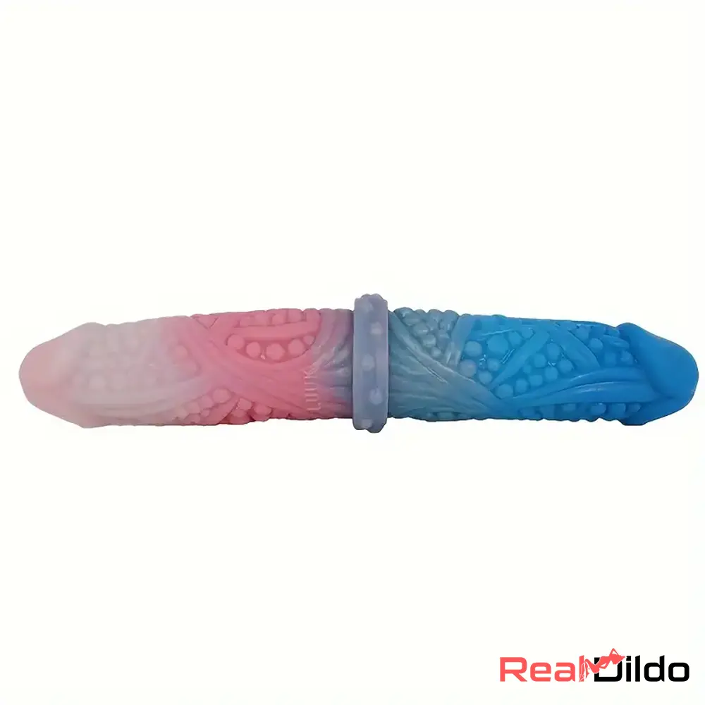 10.62in Tortoise Penis Silicone Soft Large Double-headed Fantasy Dildo Real Dildo