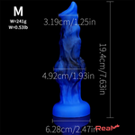 6.65in 7.63in 8.3in 9.25in 10.03in Fantasy Dog Cock Knot Big Real Dildo - Real Dildo