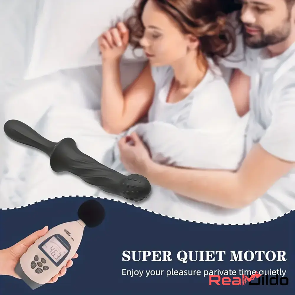 9.65in Silicone Soft Vibrating Sword Dildo With Handle G Spot Stimulator Real Dildo