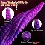 10in Big Octopus Tentacle Silicone Soft Dildo For Anal Massager Real Dildo