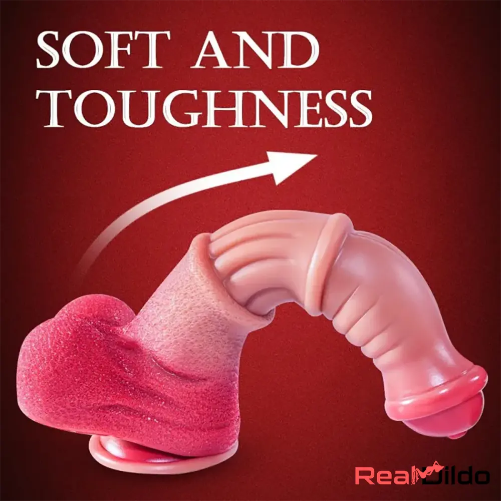 9.6in Silicone Big Soft Horse Cock Animal Dildo For Hands-free Intimate Real Dildo