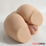 5.12in Top Quality Real Silicone Flexible Dildo With 8.5lb Sex Doll Torso - Real Dildo