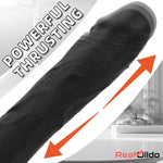 8.85in Elephant 3in1 Heating Thrusting Vibrating Remote Dildo Anal Sex Toy Real Dildo