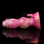 7.08in Fantasy Monster Dragon Silicone Soft Dildo For Couples Pleasure Toy Real Dildo