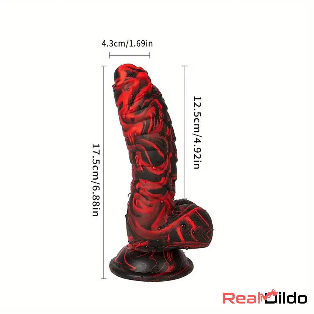 6.88in 8.66in Body Safe Silicone Soft Dinosaur Dildo Sex Toy For Woman - Real Dildo