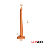 13.78in 17.72in 21.65in Extra Long Huge Silicone Soft Snake Animal Dildo - Real Dildo