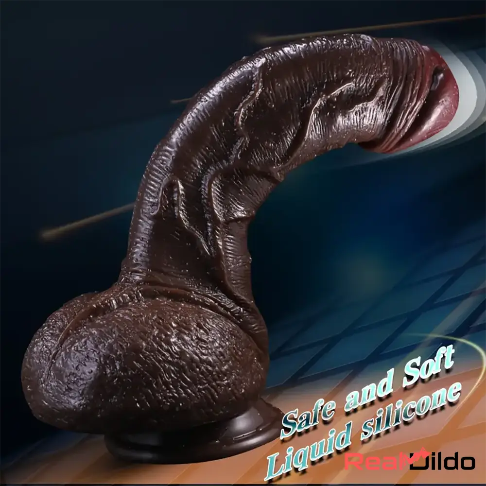 10in Realistic Skin Feel Like Soft Liquid Silicone Dildo For Sex Massager Real Dildo