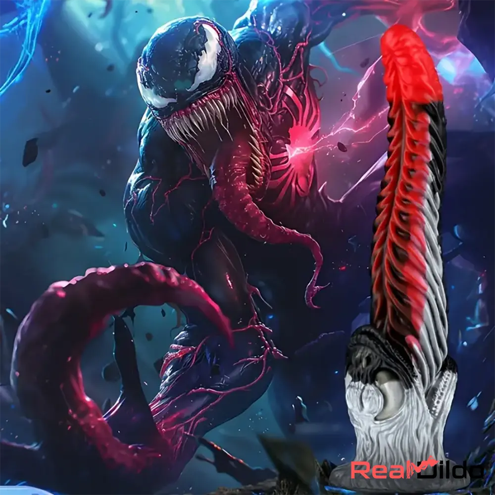 7.09in Silicone Flexible Monster Fantasy Dildo For Couples Lesbian G-Spot Real Dildo