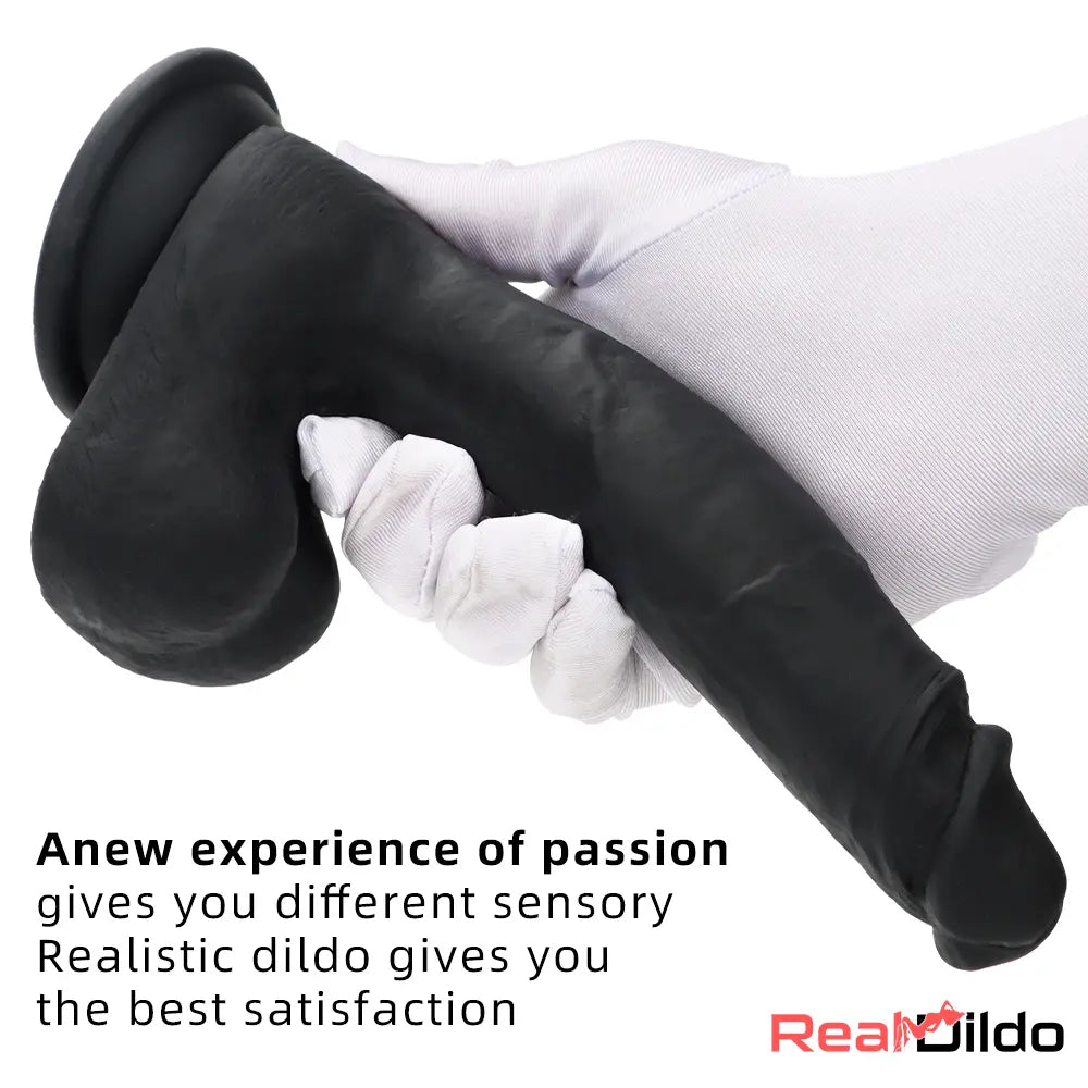 8.46in Premium Silicone Soft Mixed Color Dildo For Anal Sex Safety Toy Real Dildo