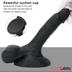 7.48in Big Suction Cup Silicone Soft Mixed Color Dildo For Sex Toy Safety Real Dildo