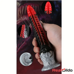 7.09in Silicone Flexible Monster Fantasy Dildo For Couples Lesbian G-Spot Real Dildo